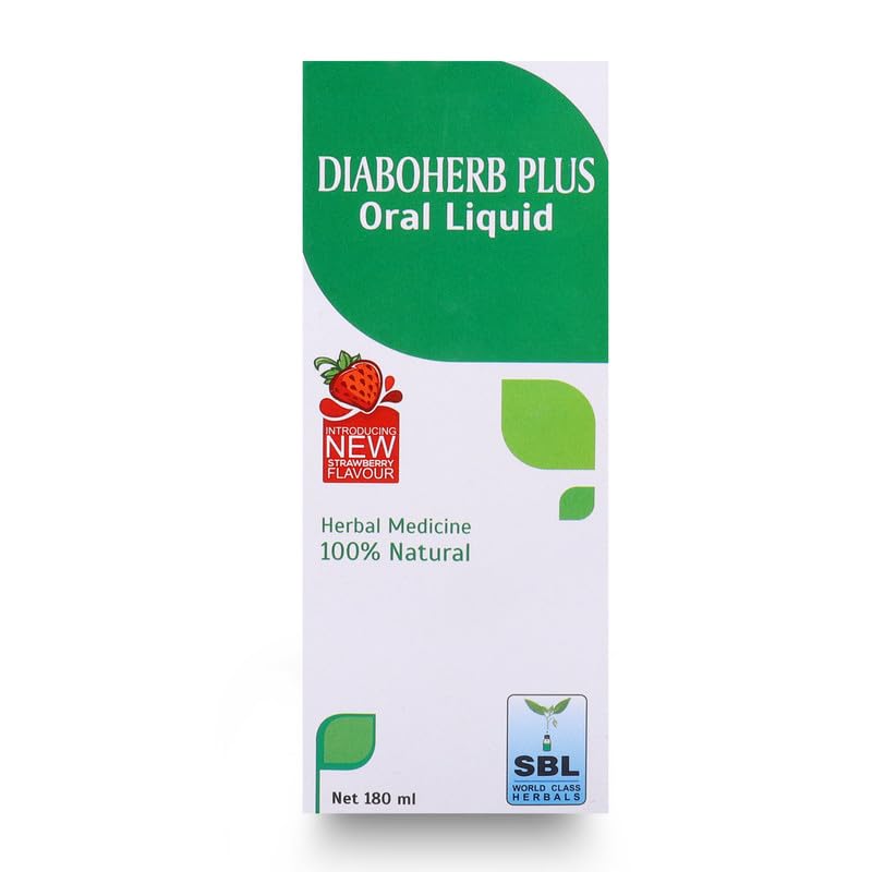 SBL Diaboherb Plus Oral Liquid Strawberry 180 ml