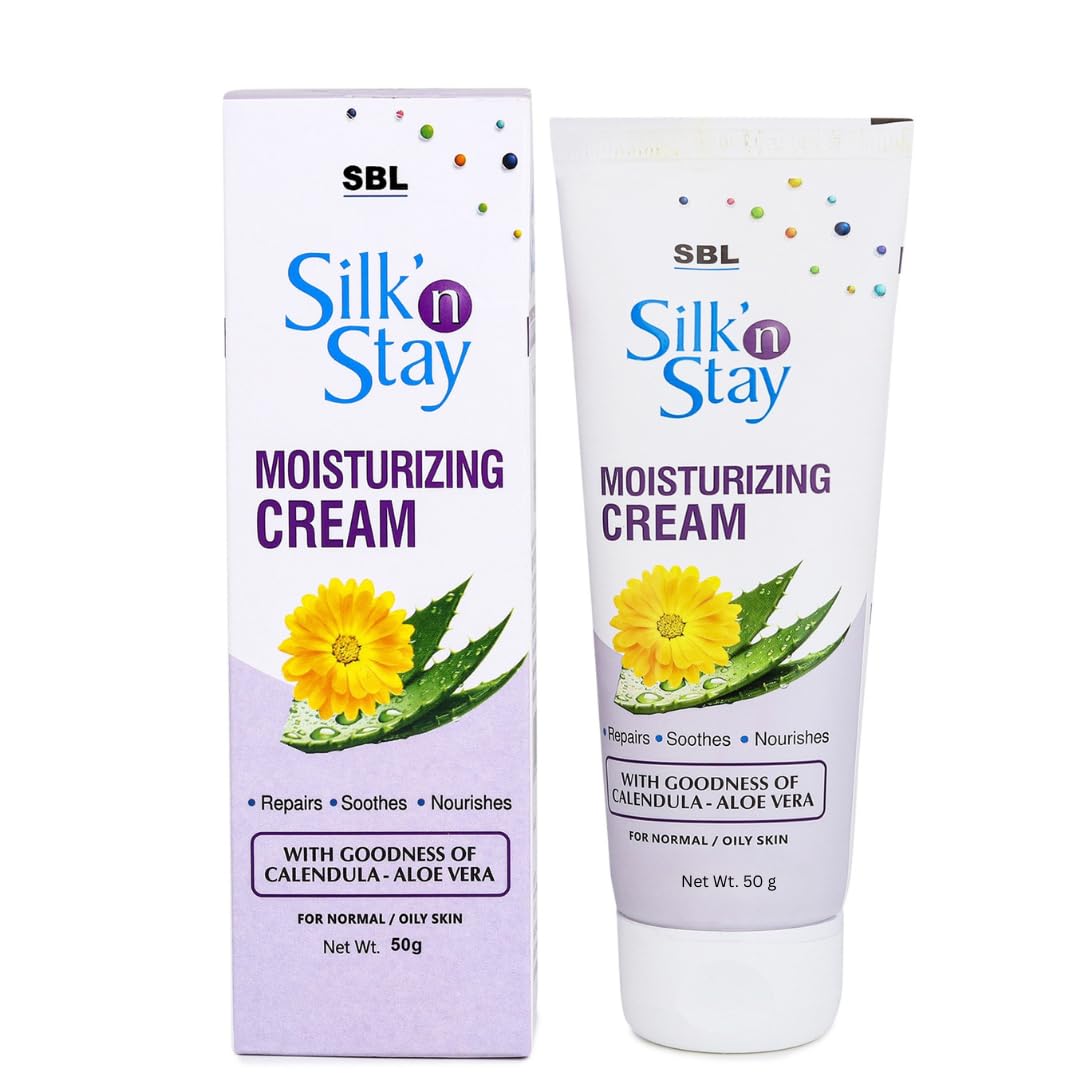 SBL Silk N Stay Aloe Vera Cream for Normal 50 g