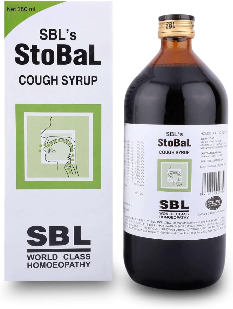 SBL Stobal Cough Syrup 180 ml