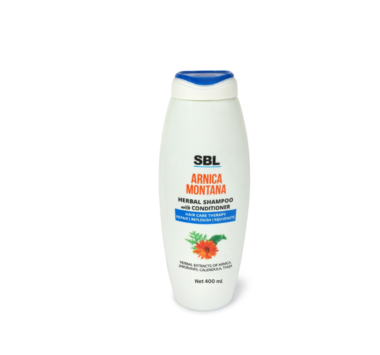 SBL Arnica Montana Herbal Shampoo With Conditioner 400 ml