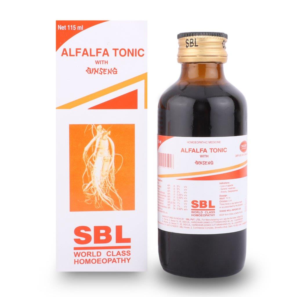 SBL Alfalfa Tonic with Ginseng 115 ml