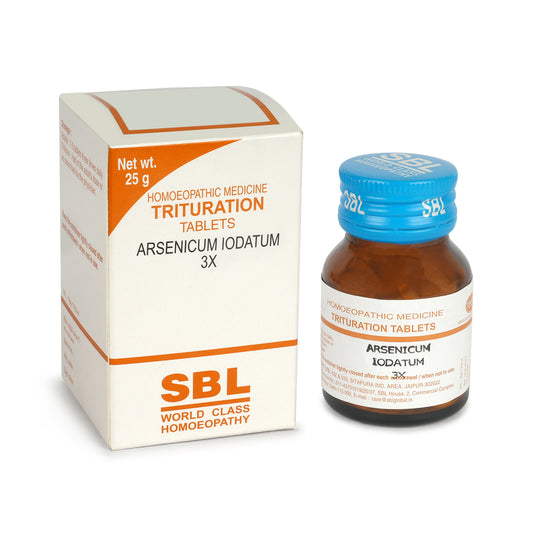 SBL Arsenic Iodatum Trituration Tablet 3X