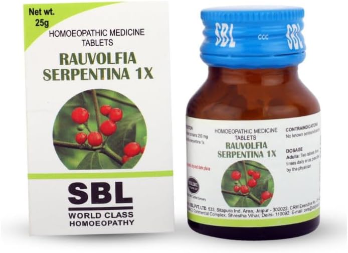 SBL Rauvolfia Serpentina Tablet 1X