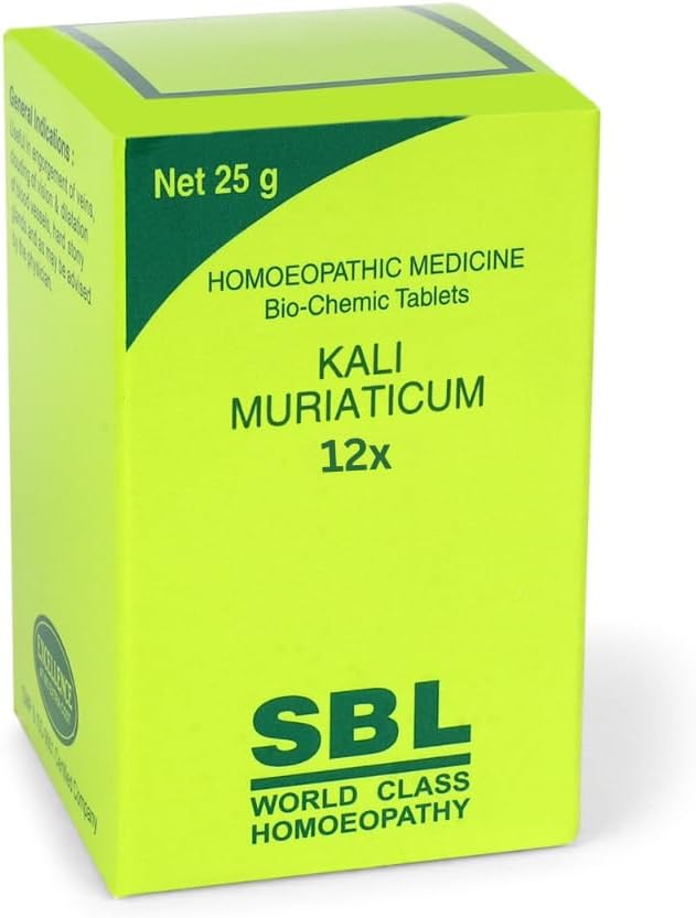 SBL Kali Muriaticum Biochemic Tablet 12X