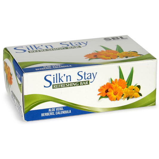 SBL Silk N Stay Refreshing Bar Aloevera, Berberis & Calendula