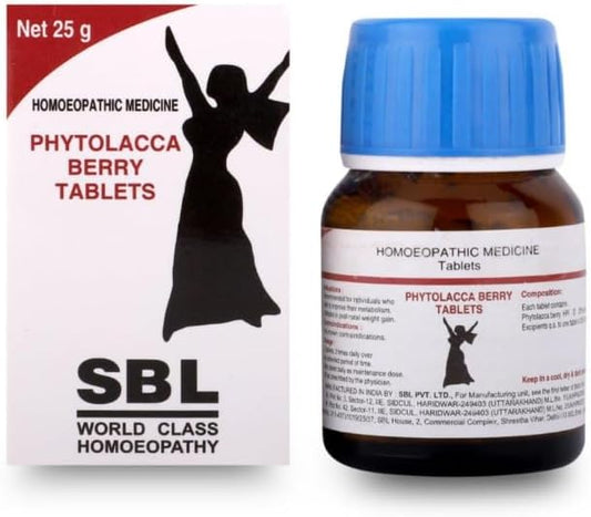 SBL Phytolacca Berry Tablet 25 g