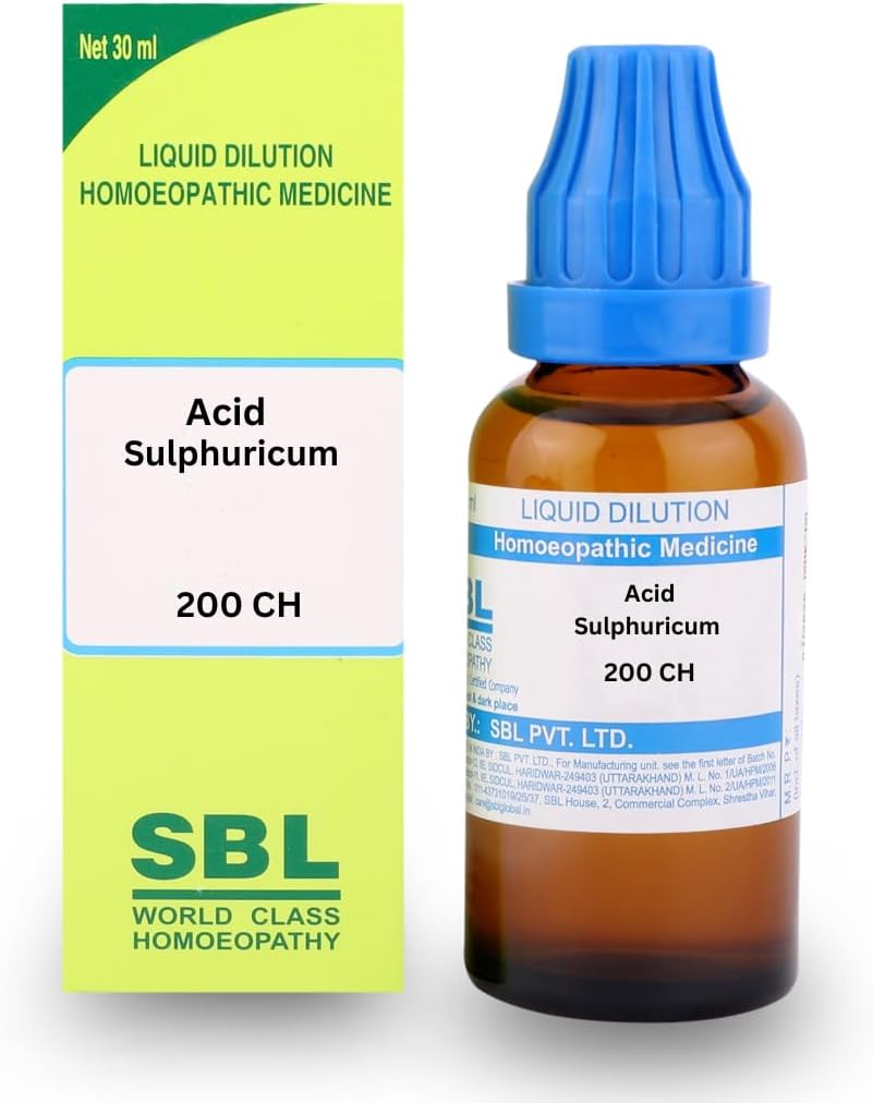 SBL Acid Sulphuricum Dilution 200 CH