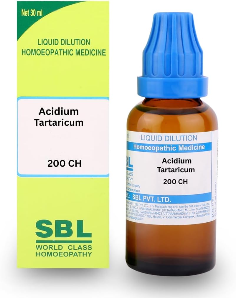 SBL Acidum Tartaricum Dilution 200 CH