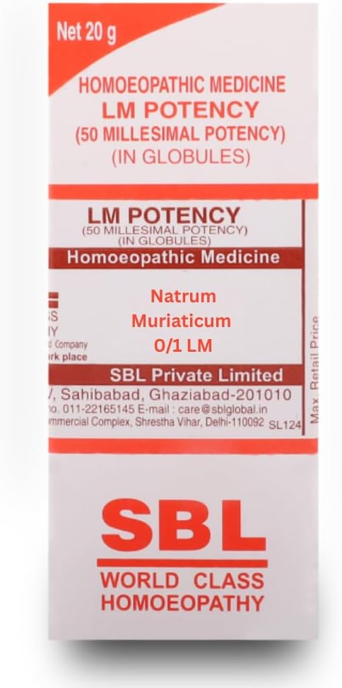 SBL Natrum Muriaticum 0/1 LM