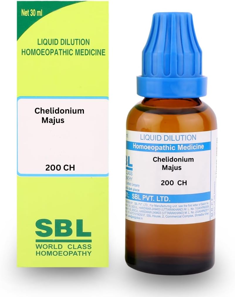 SBL Chelidonium Majus Dilution 200 CH