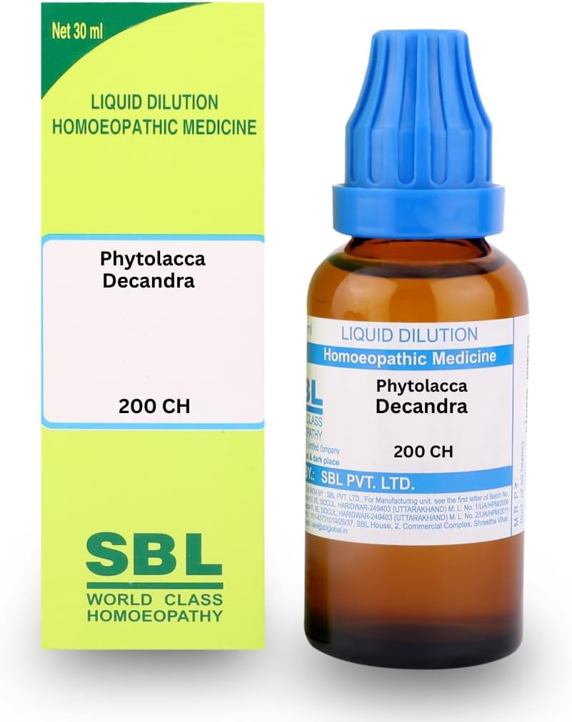 SBL Phytolacca Decandra Dilution 200 CH