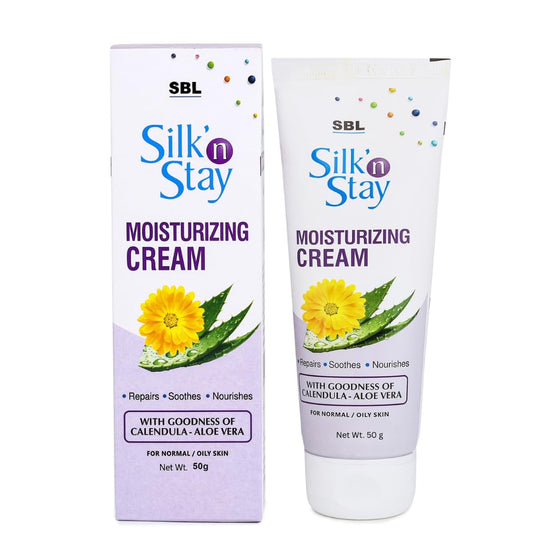 SBL Silk N Stay Aloe Vera Cream for Normal 50 g