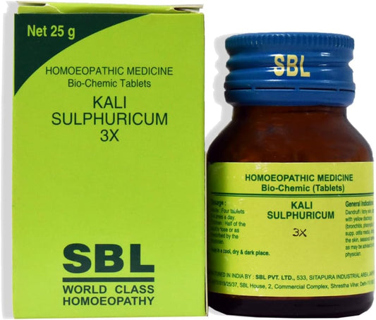 SBL Kali Sulphurica Biochemic Tablet 3X