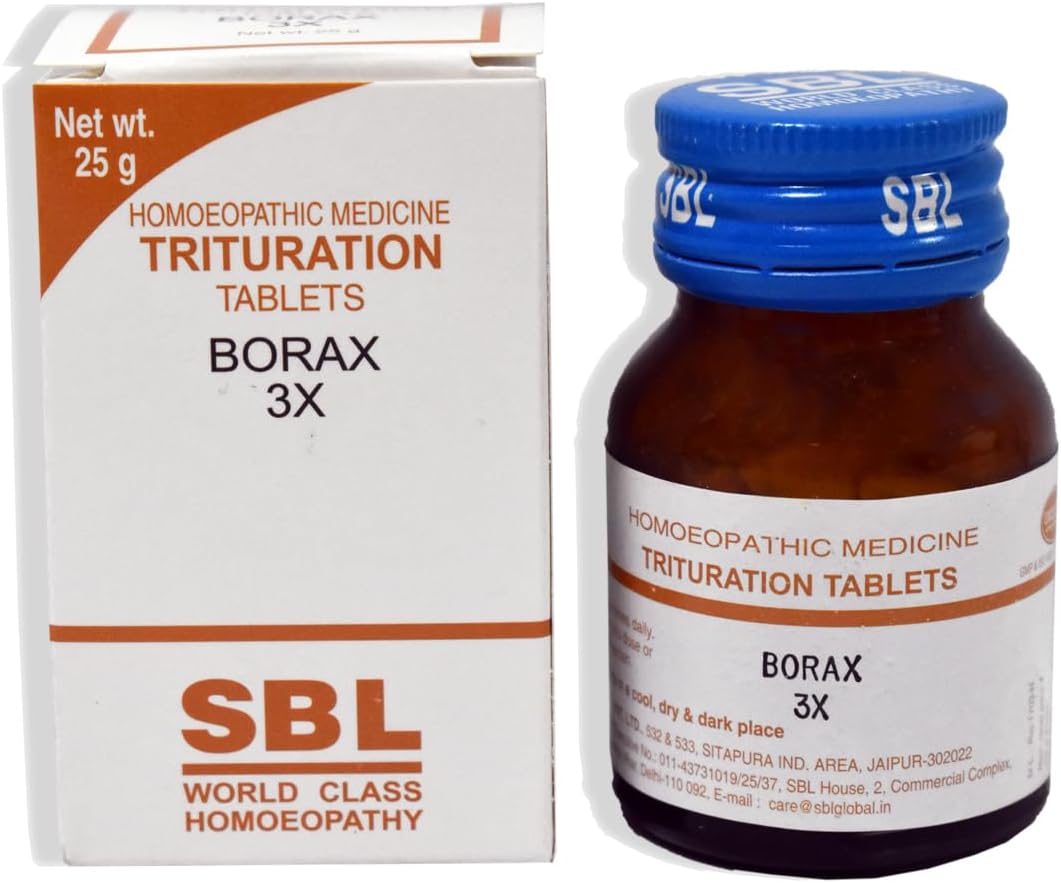 SBL Borax Trituration Tablet 3X
