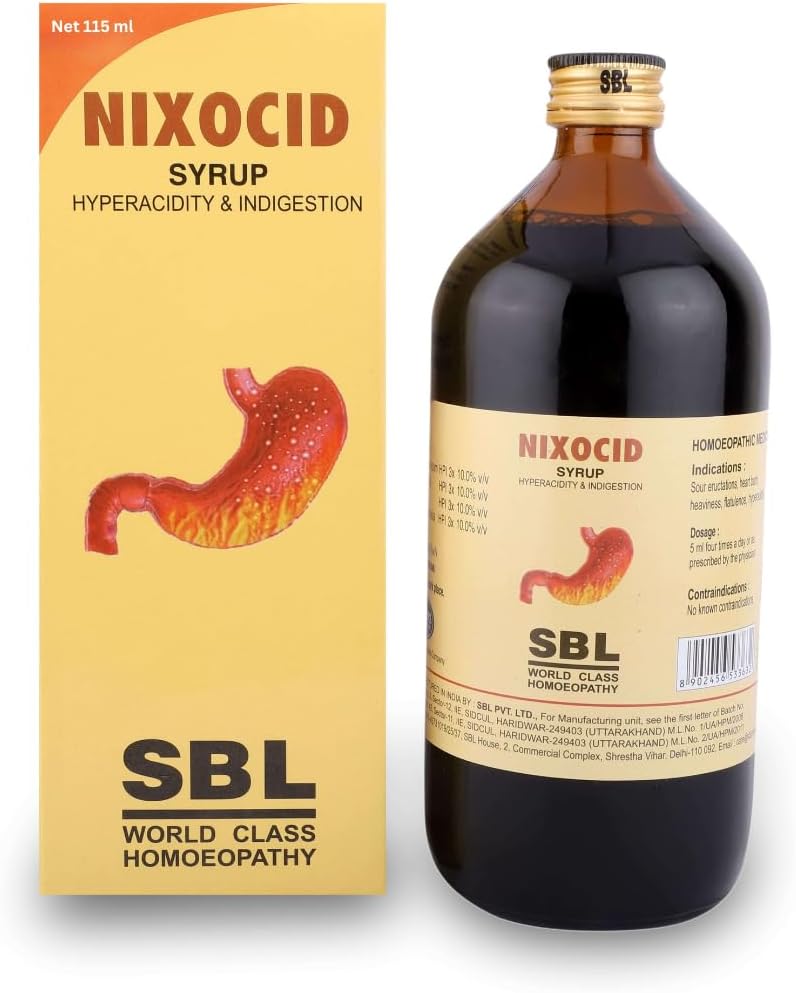 SBL Nixocid Syrup 115 ml