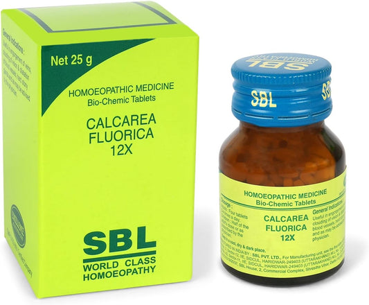 SBL Calcarea Fluorica Biochemic Tablet 12X