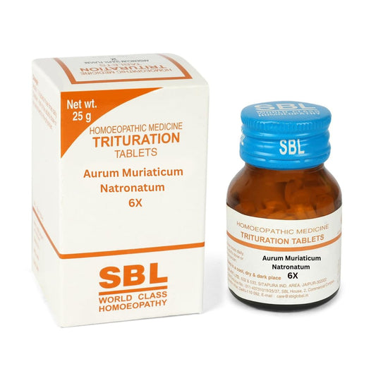 SBL Aurum Muriaticum Trituration Tablet 6X