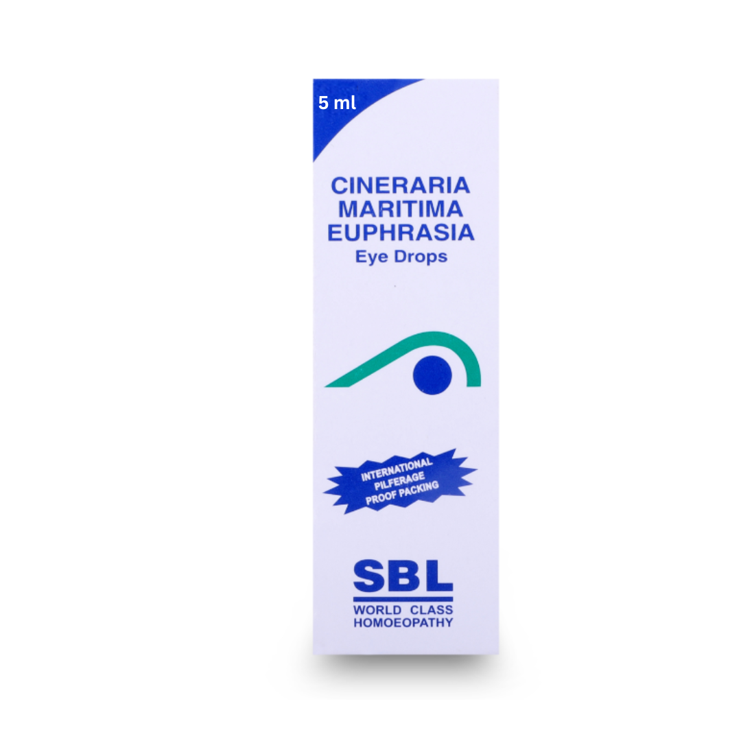 SBL Cineraria Maritima Euphrasia 5ml Eye Drop | For Eye Care